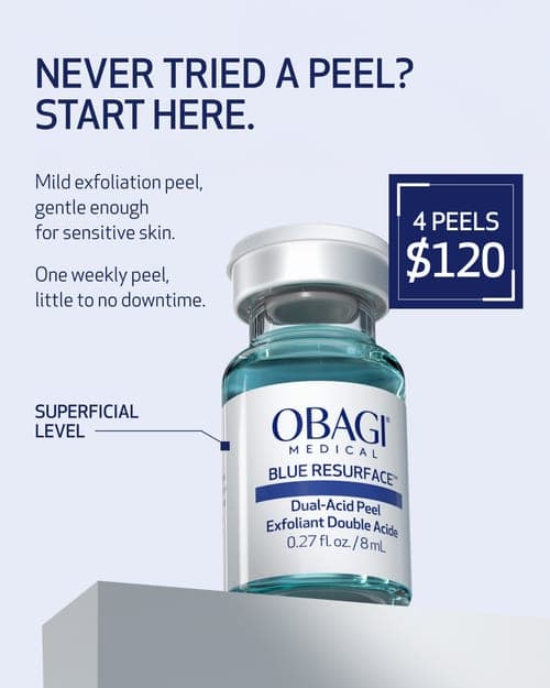 Still from a Obagi Medical ad
